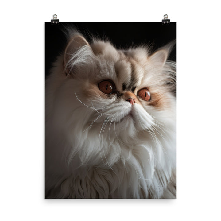 Glamorous Persian Portrait Photo paper poster - PosterfyAI.com