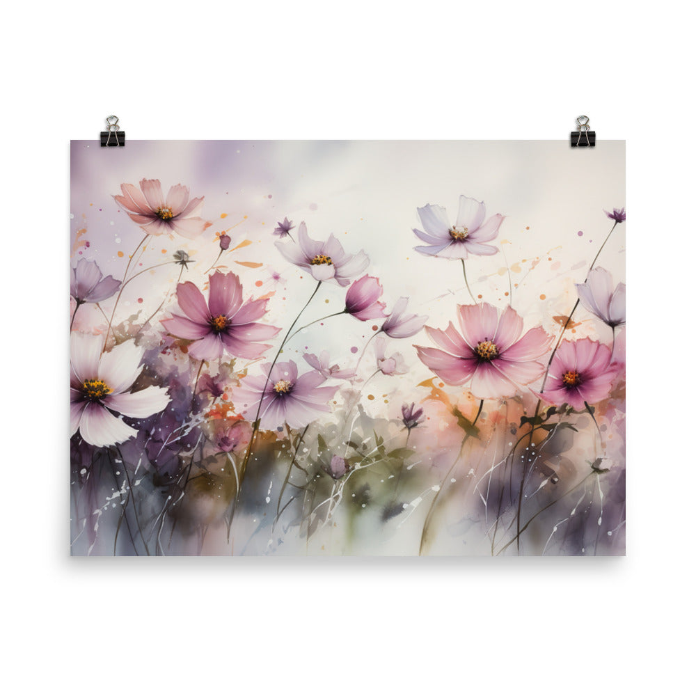 Whispering Cosmos photo paper poster - Posterfy.AI