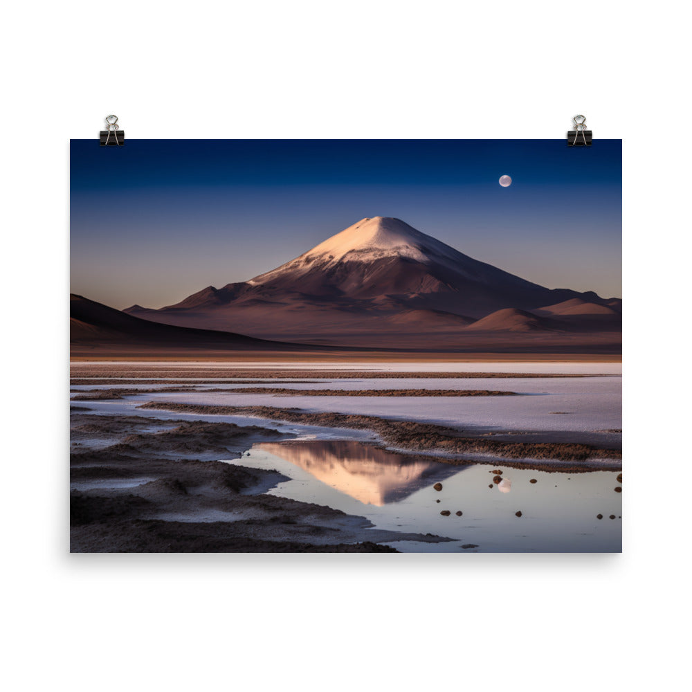 Mystical Beauty of Atacama photo paper poster - Posterfy.AI