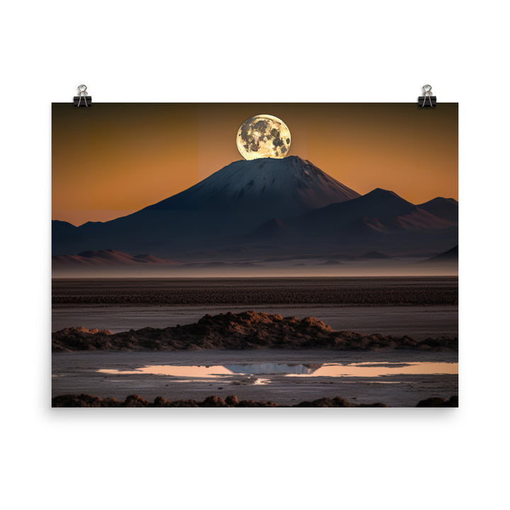 Mystical Beauty of Atacama photo paper poster - Posterfy.AI