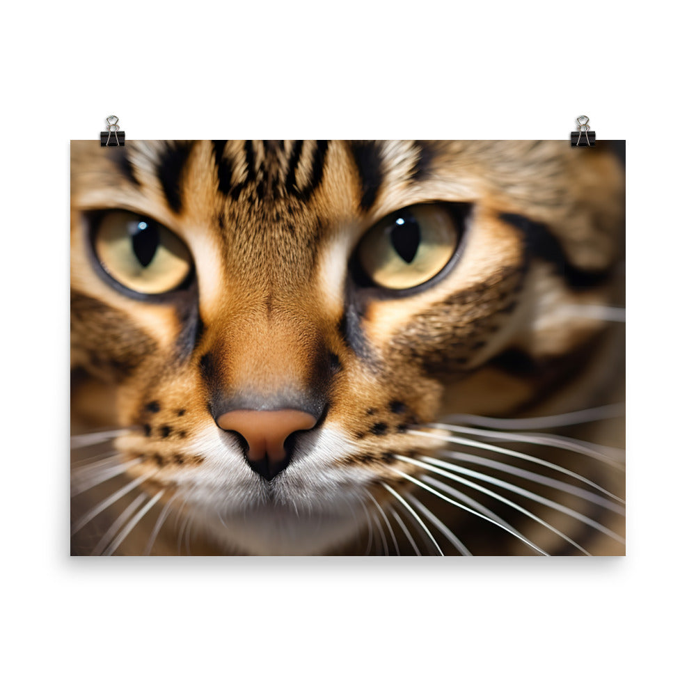 Exquisite Bengal photo paper poster - Posterfy.AI