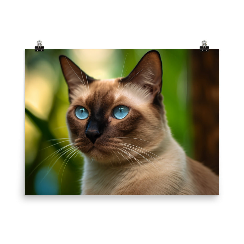 Burmese Purrfection photo paper poster - Posterfy.AI