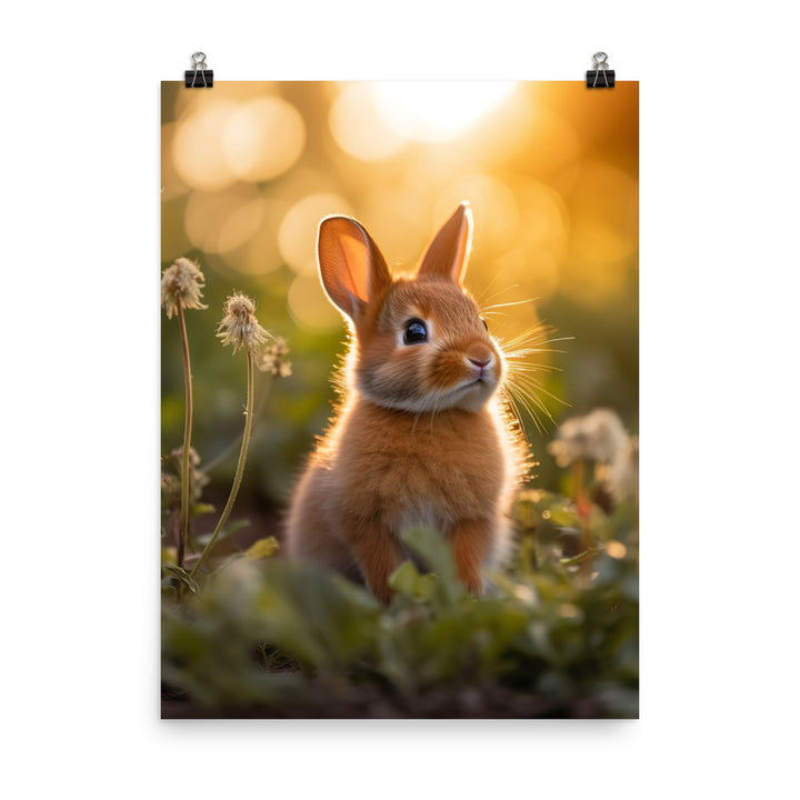 Irresistible Cinnamon Cuteness Photo paper poster - PosterfyAI.com
