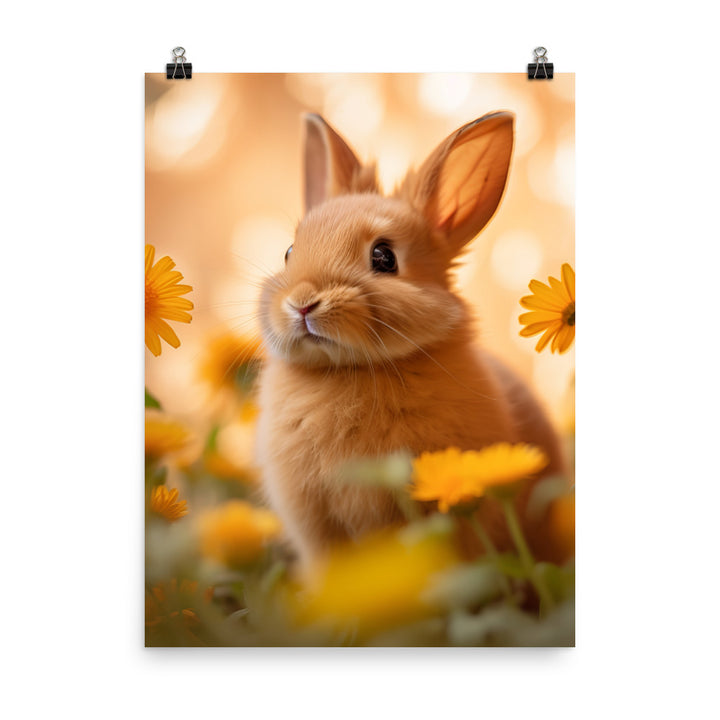 Irresistible Cinnamon Cuteness Photo paper poster - PosterfyAI.com