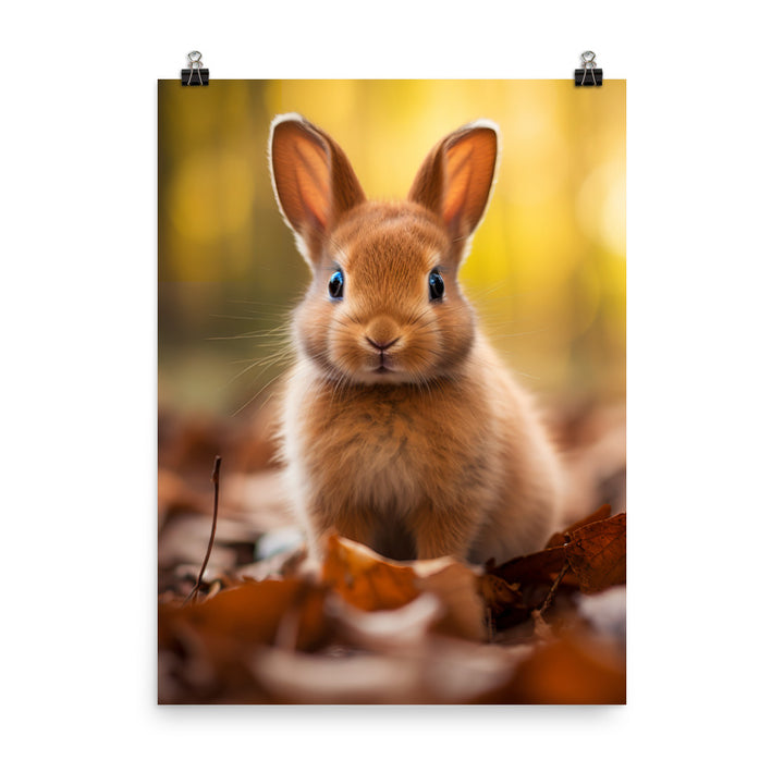 Cute Cinnamon Bundle of Joy Photo paper poster - PosterfyAI.com