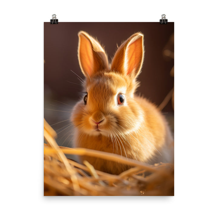Charming Cinnamon Companion Photo paper poster - PosterfyAI.com