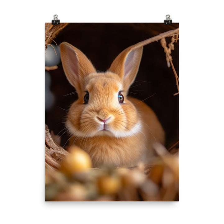 Charming Cinnamon Companion Photo paper poster - PosterfyAI.com