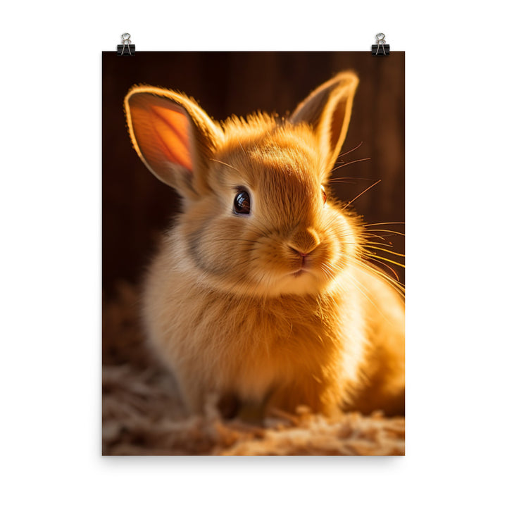 Adorable Cinnamon Fluffball Photo paper poster - PosterfyAI.com