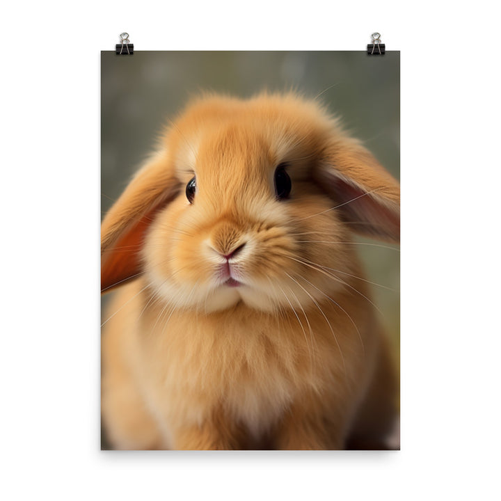 American Fuzzy Lop Photo paper poster - PosterfyAI.com