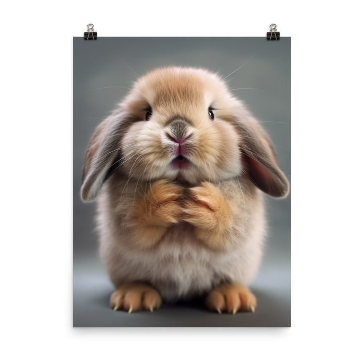 American Fuzzy Lop Photo paper poster - PosterfyAI.com