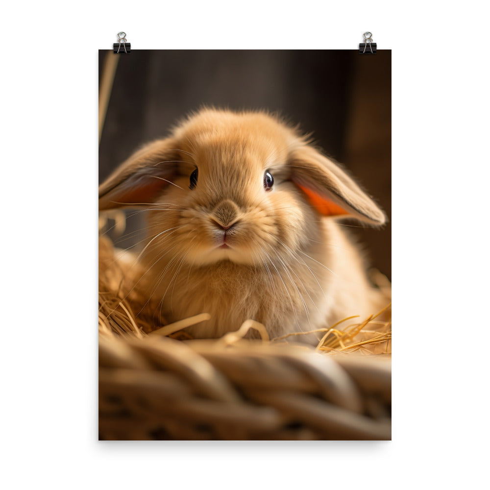 American Fuzzy Lop Photo paper poster - PosterfyAI.com