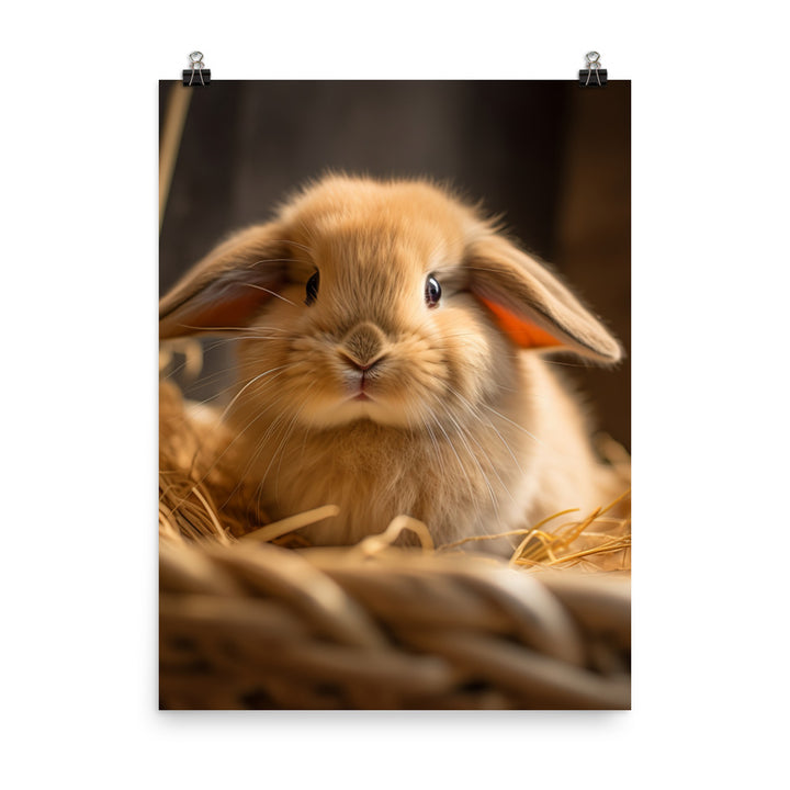 American Fuzzy Lop Photo paper poster - PosterfyAI.com