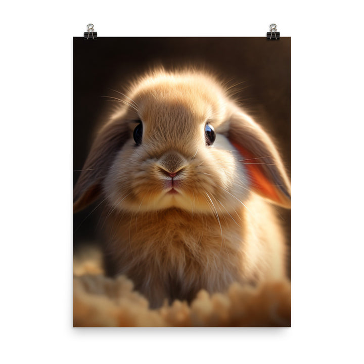 American Fuzzy Lop Photo paper poster - PosterfyAI.com
