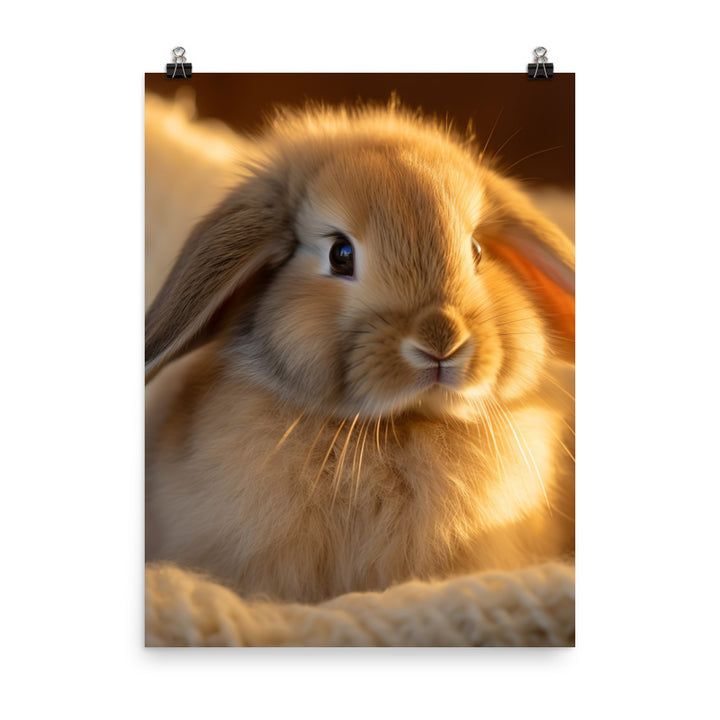American Fuzzy Lop Photo paper poster - PosterfyAI.com
