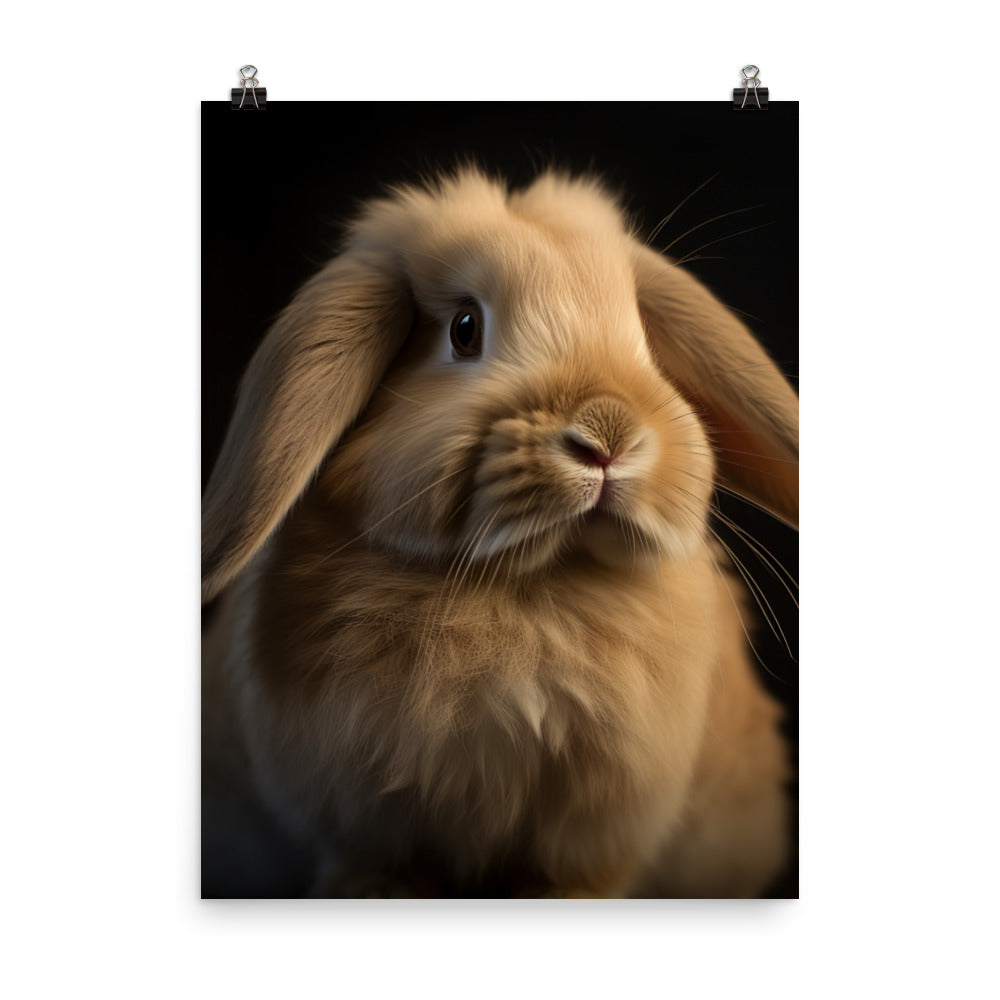 American Fuzzy Lop Photo paper poster - PosterfyAI.com