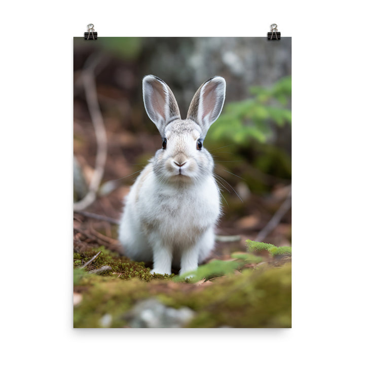 Rhinelander Bunny Photo paper poster - PosterfyAI.com