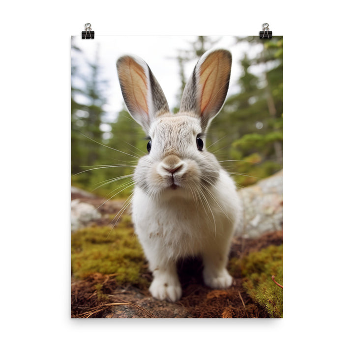 Rhinelander Bunny Photo paper poster - PosterfyAI.com