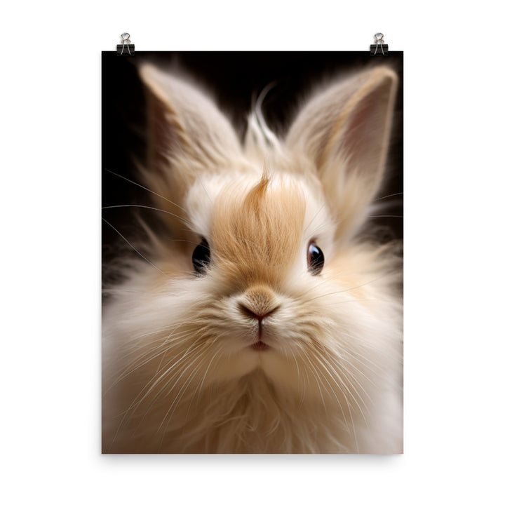 Charming Himalayan Bunny Photo paper poster - PosterfyAI.com