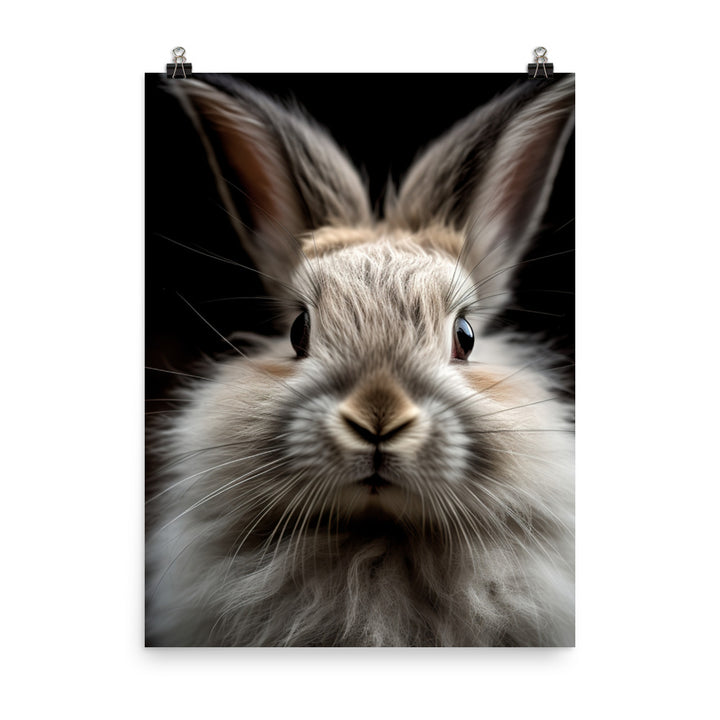 Charming Himalayan Bunny Photo paper poster - PosterfyAI.com
