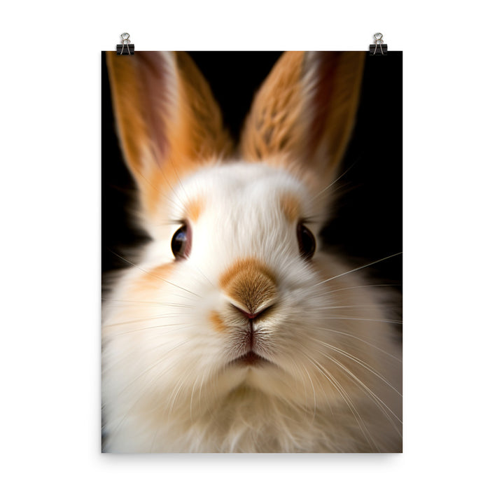 Charming Himalayan Bunny Photo paper poster - PosterfyAI.com