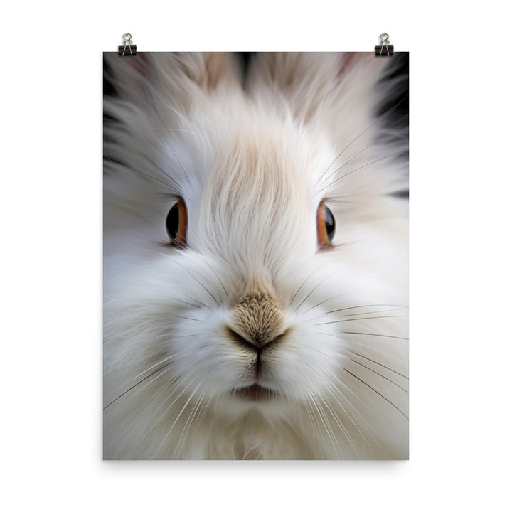 Charming Himalayan Bunny Photo paper poster - PosterfyAI.com