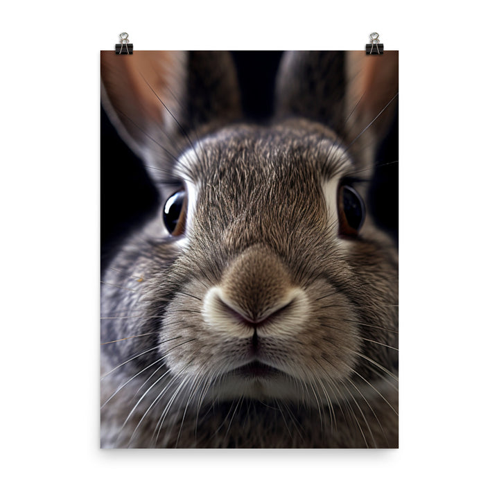 Charming Britannia Petite Bunny Photo paper poster - PosterfyAI.com