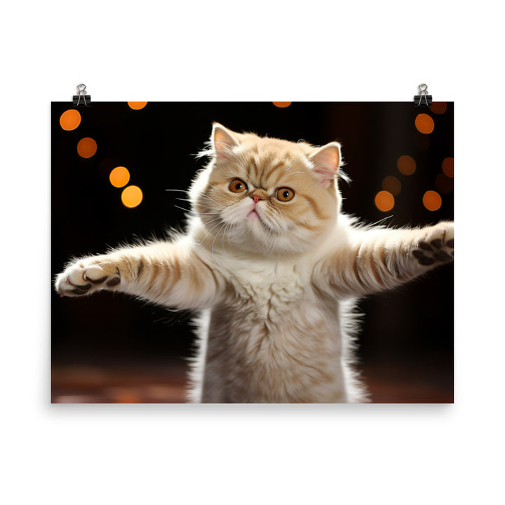 Exotic Shorthair Photo paper poster - PosterfyAI.com