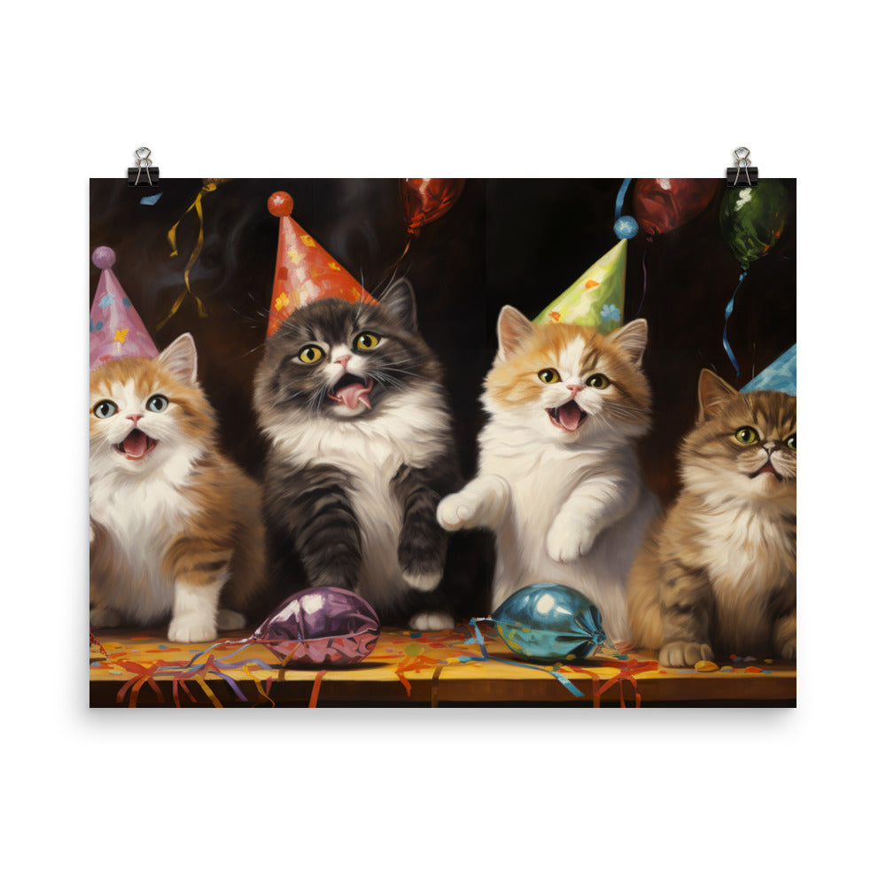 Exotic Shorthair Photo paper poster - PosterfyAI.com