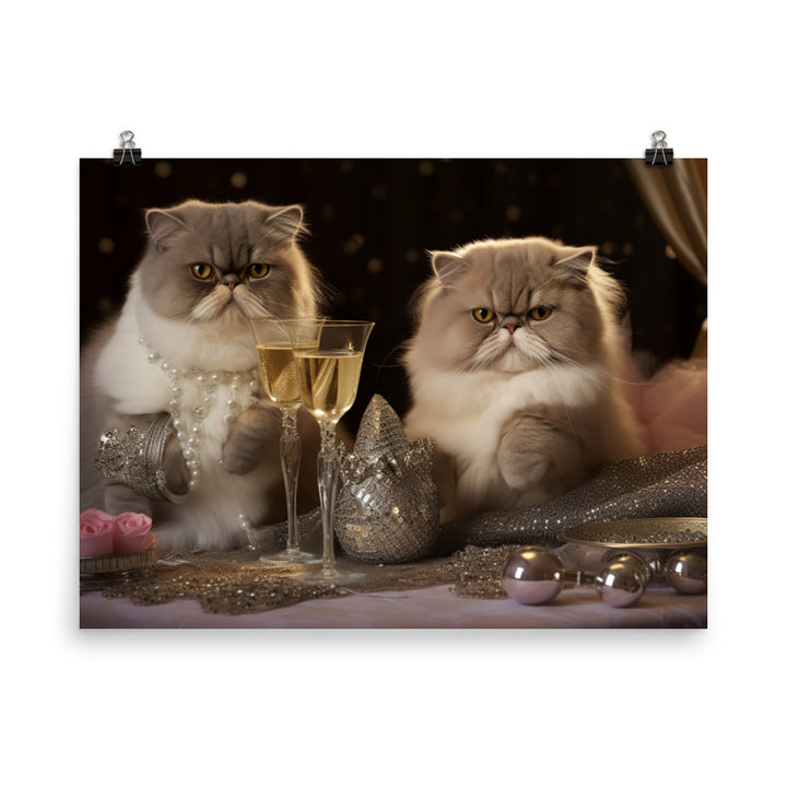 Exotic Shorthair Photo paper poster - PosterfyAI.com