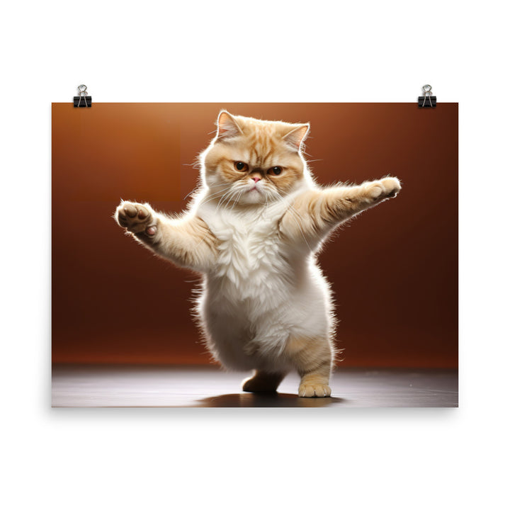 Exotic Shorthair Photo paper poster - PosterfyAI.com