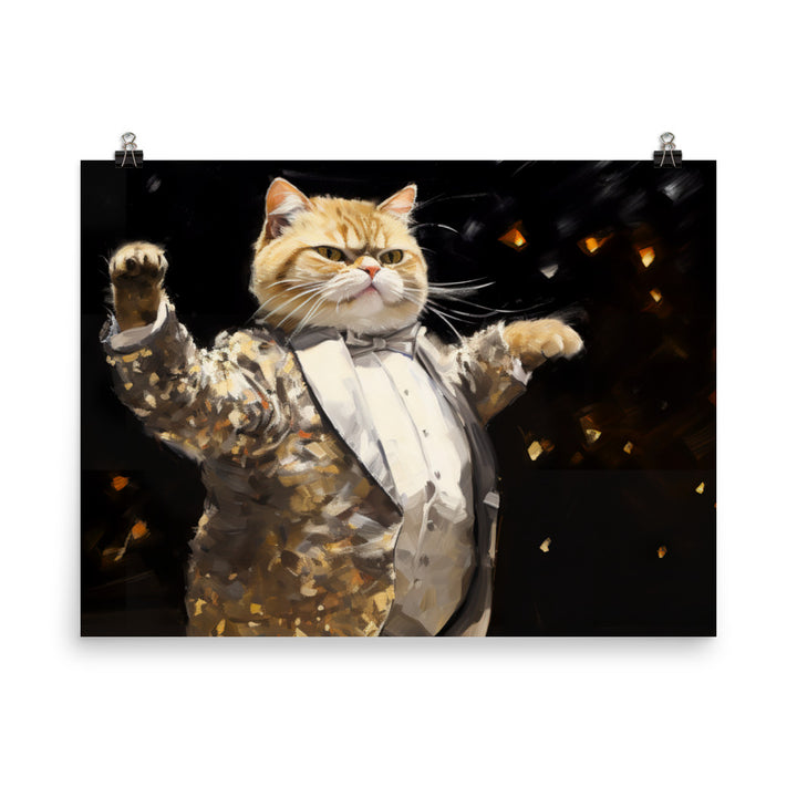 Exotic Shorthair Photo paper poster - PosterfyAI.com