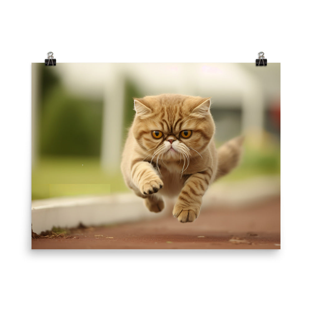 Exotic Shorthair Photo paper poster - PosterfyAI.com