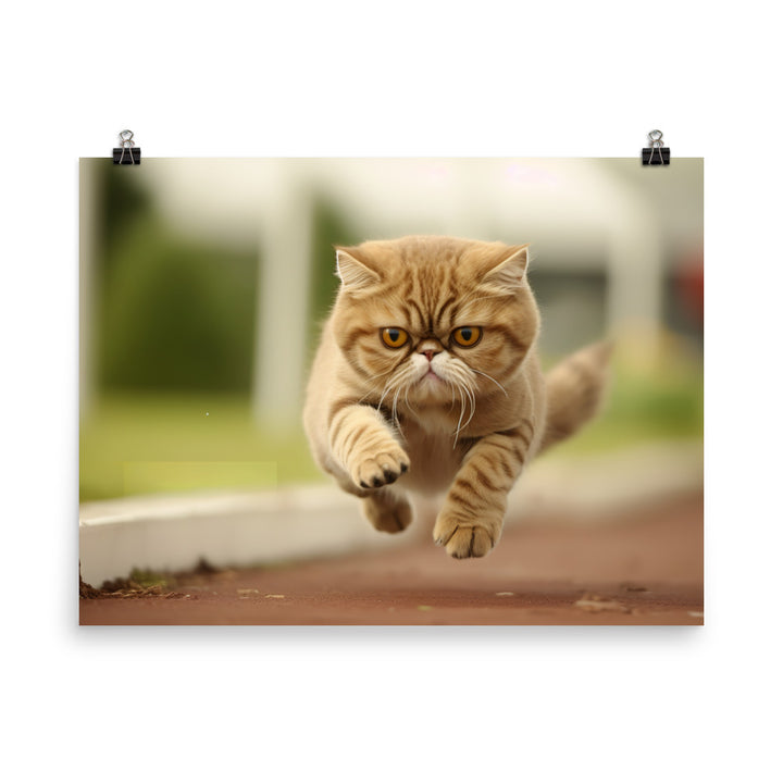 Exotic Shorthair Photo paper poster - PosterfyAI.com