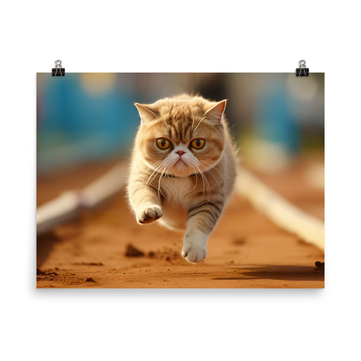 Exotic Shorthair Photo paper poster - PosterfyAI.com
