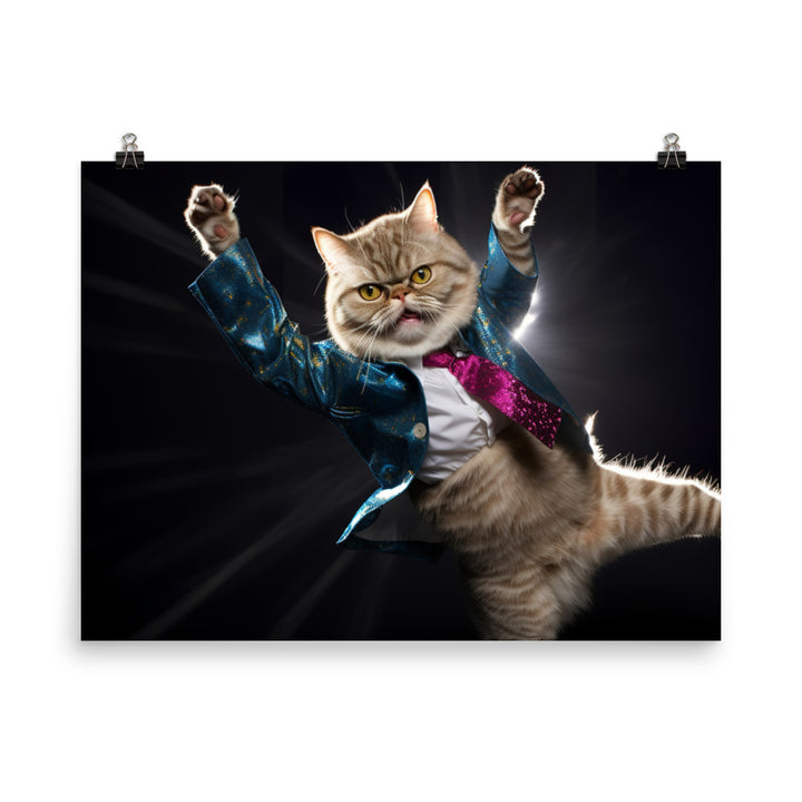 Exotic Shorthair Photo paper poster - PosterfyAI.com