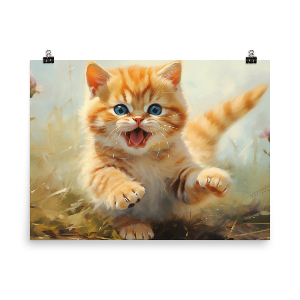 Exotic Shorthair Photo paper poster - PosterfyAI.com