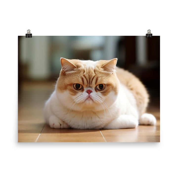 Exotic Shorthair Photo paper poster - PosterfyAI.com