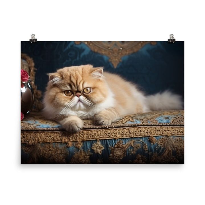Exotic Shorthair Photo paper poster - PosterfyAI.com