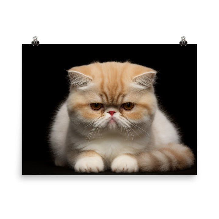 Exotic Shorthair Photo paper poster - PosterfyAI.com