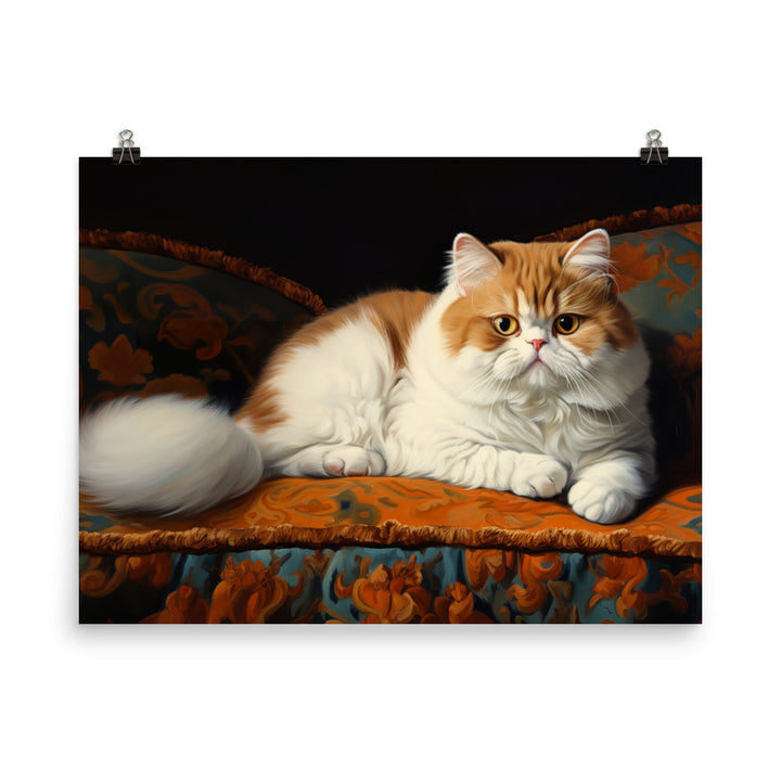 Exotic Shorthair Photo paper poster - PosterfyAI.com