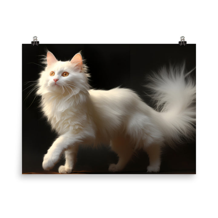 Turkish Van Photo paper poster - PosterfyAI.com
