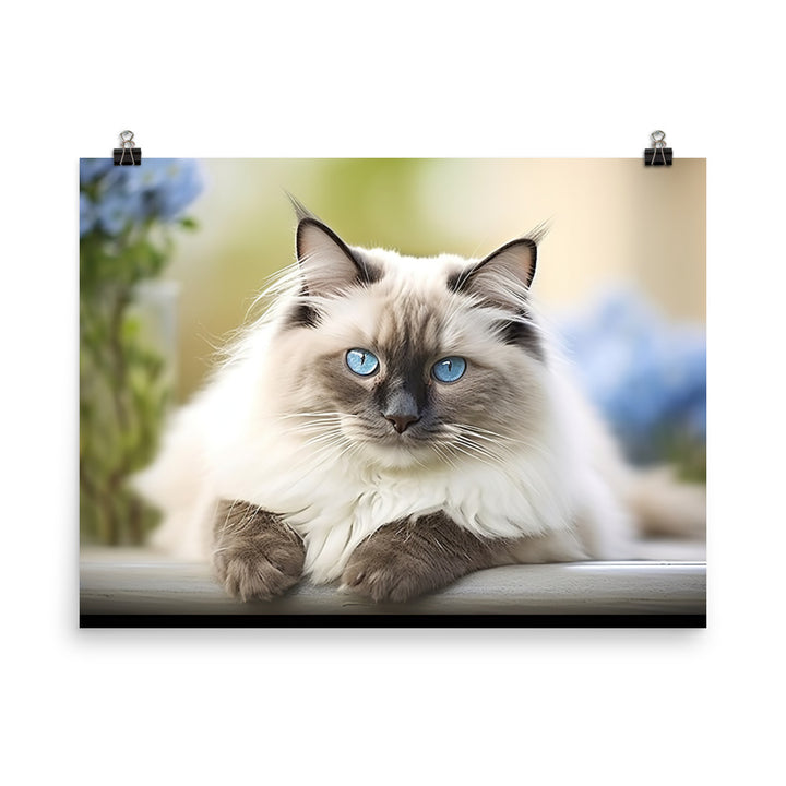 Ragdoll Photo paper poster - PosterfyAI.com