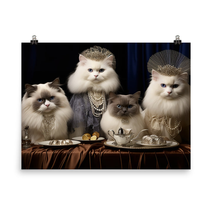 Ragdoll Photo paper poster - PosterfyAI.com