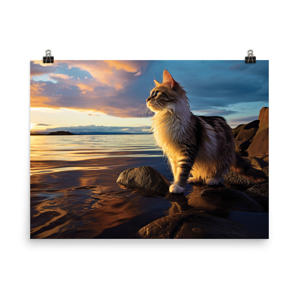 Manx Photo paper poster - PosterfyAI.com
