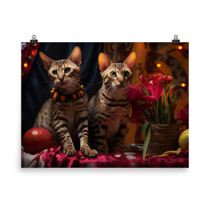 Ocicat Photo paper poster - PosterfyAI.com