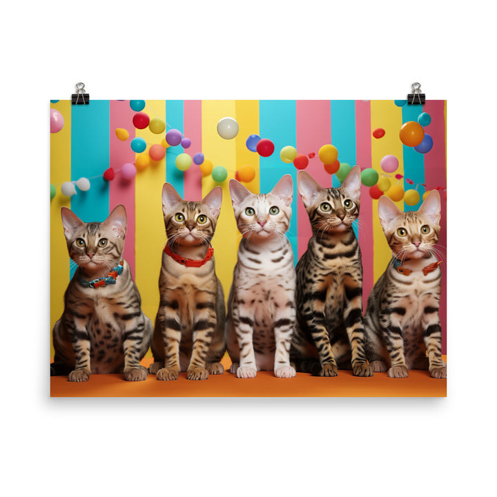 Ocicat Photo paper poster - PosterfyAI.com
