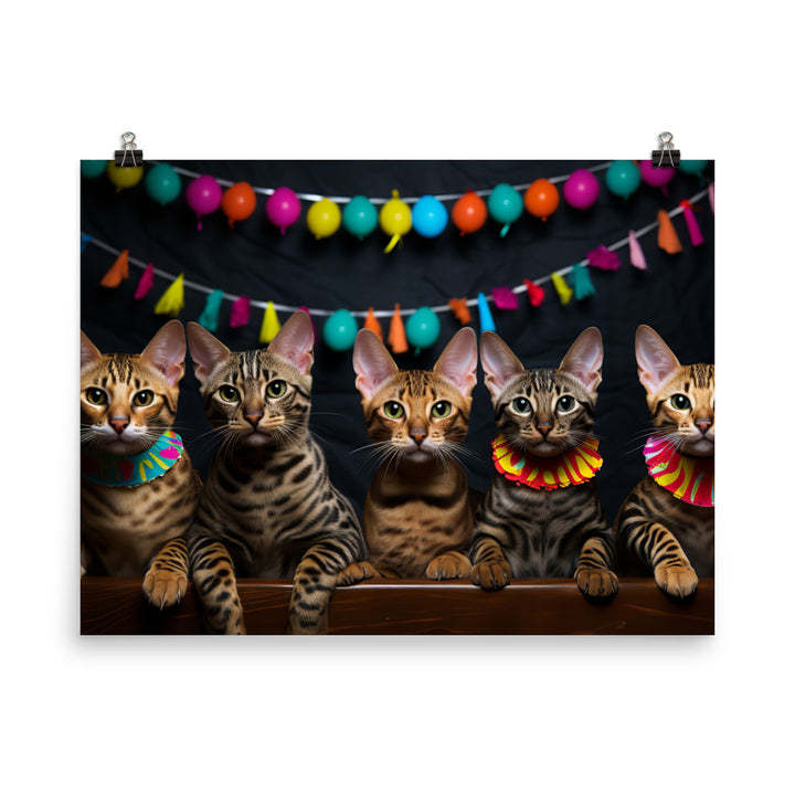 Ocicat Photo paper poster - PosterfyAI.com