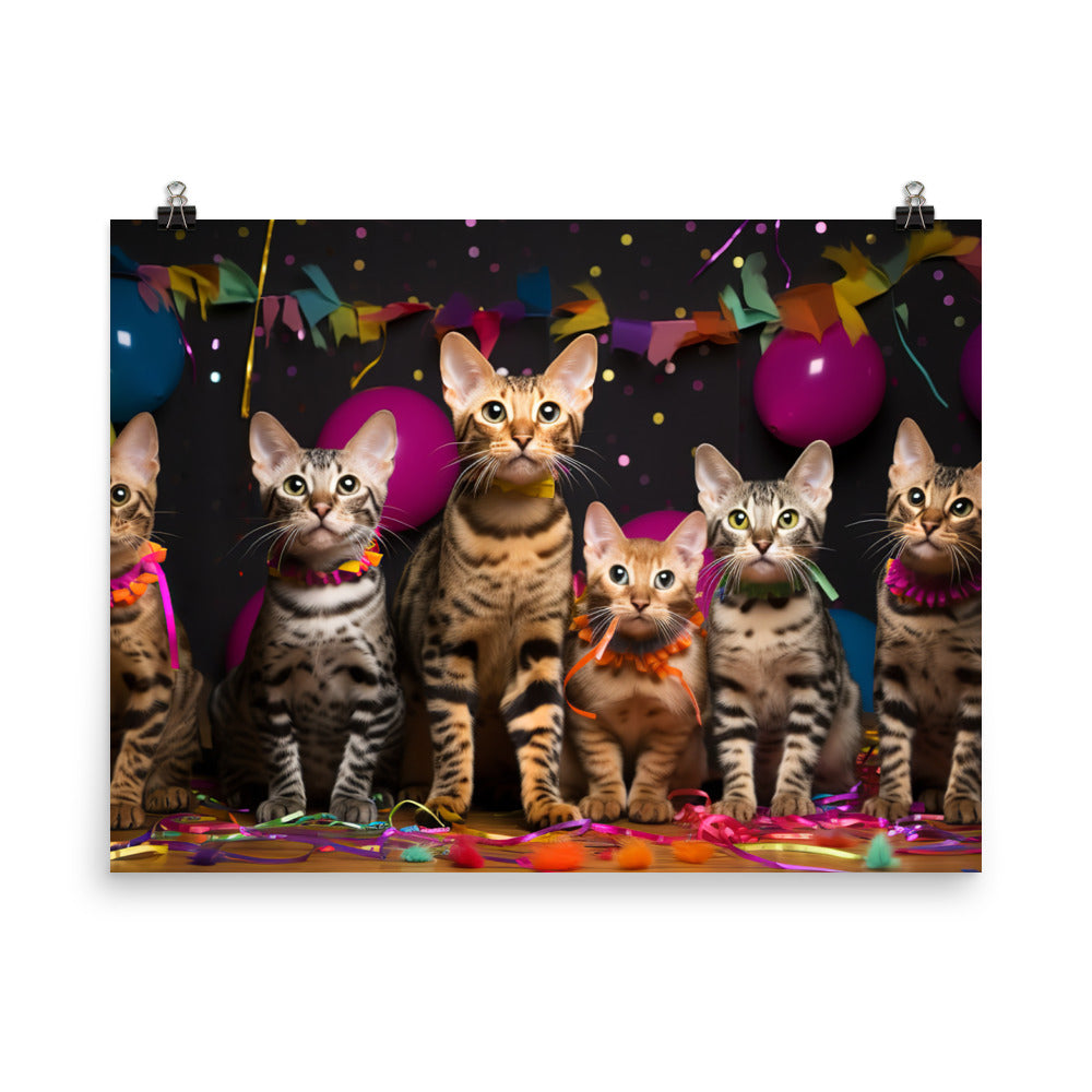 Ocicat Photo paper poster - PosterfyAI.com
