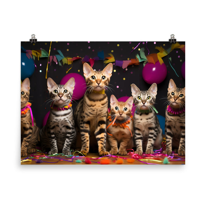 Ocicat Photo paper poster - PosterfyAI.com