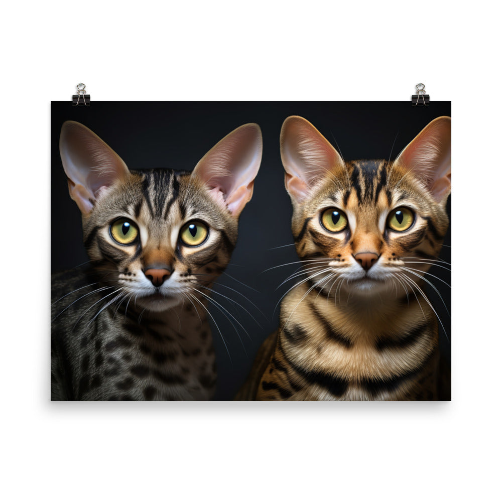 Ocicat Photo paper poster - PosterfyAI.com
